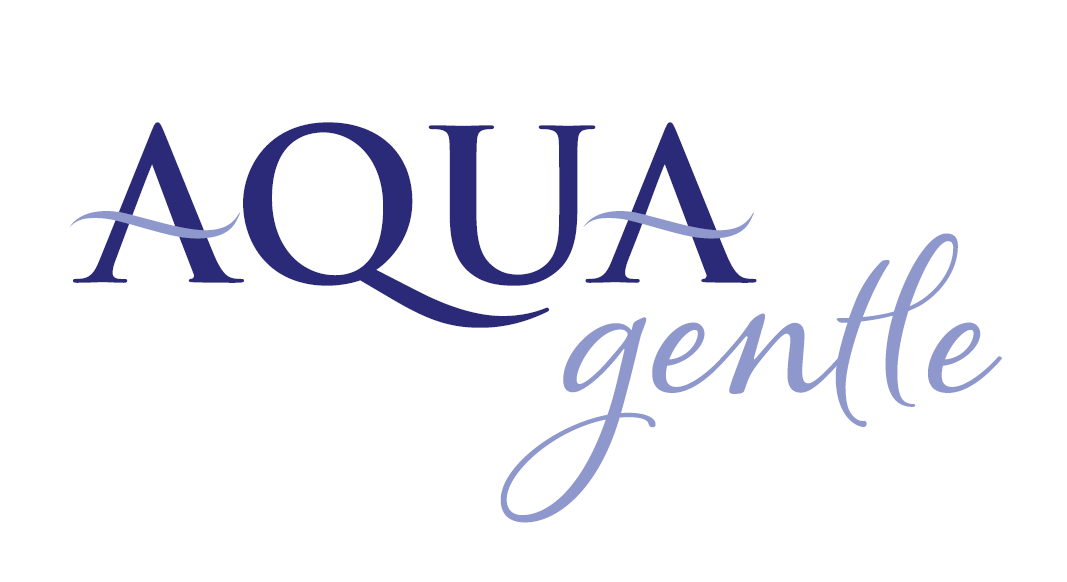 Aqua Gentle Logo white